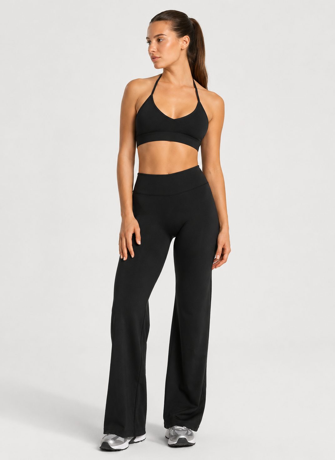 Pantalon à jambe droite